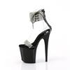 Pleaser - FLAMINGO827RS Sandale à bride à la cheville, Pole dance chaussures - Noir Product image